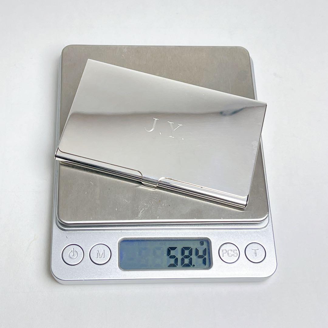 ティファニー　名刺入れ　カードケース　925 イニシャル入り