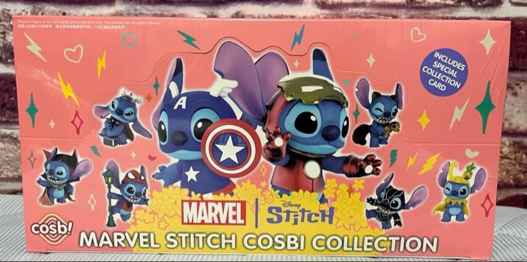 cosbi MARVEL×STITCH BOX シュリンク付き
