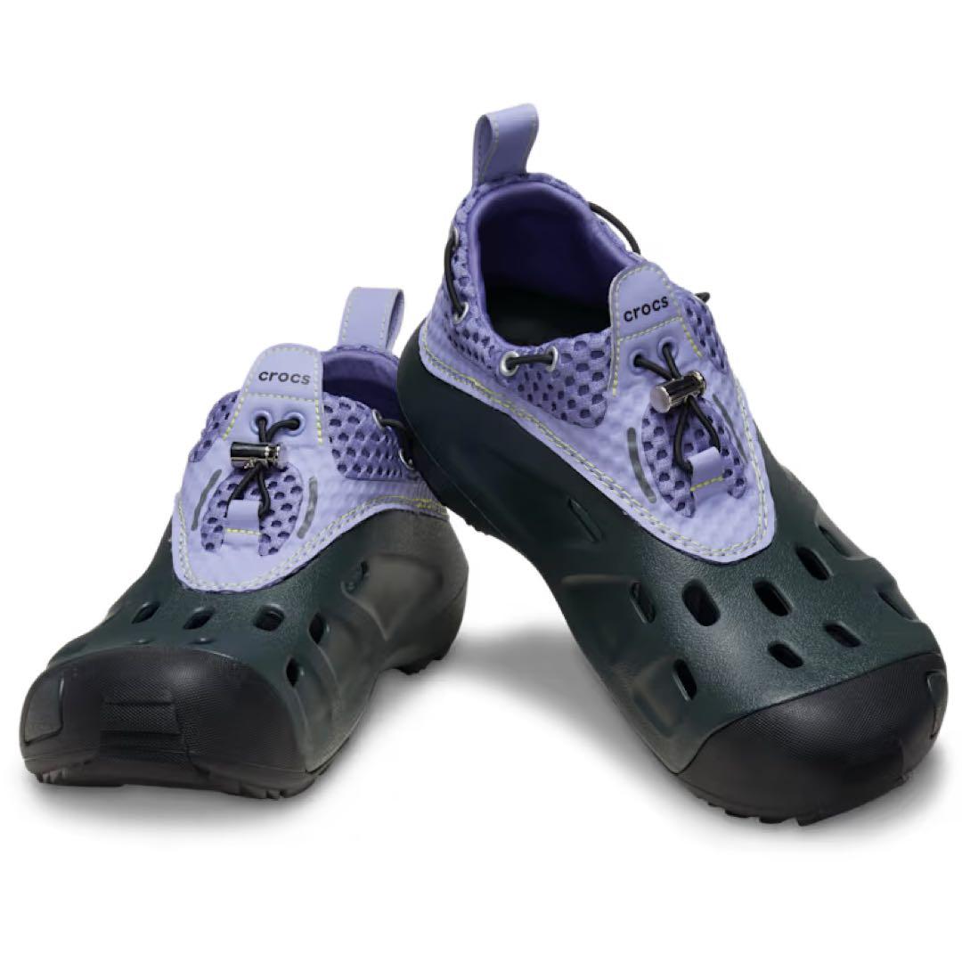 Marmot x Crocs サンダル パープル/グリーン