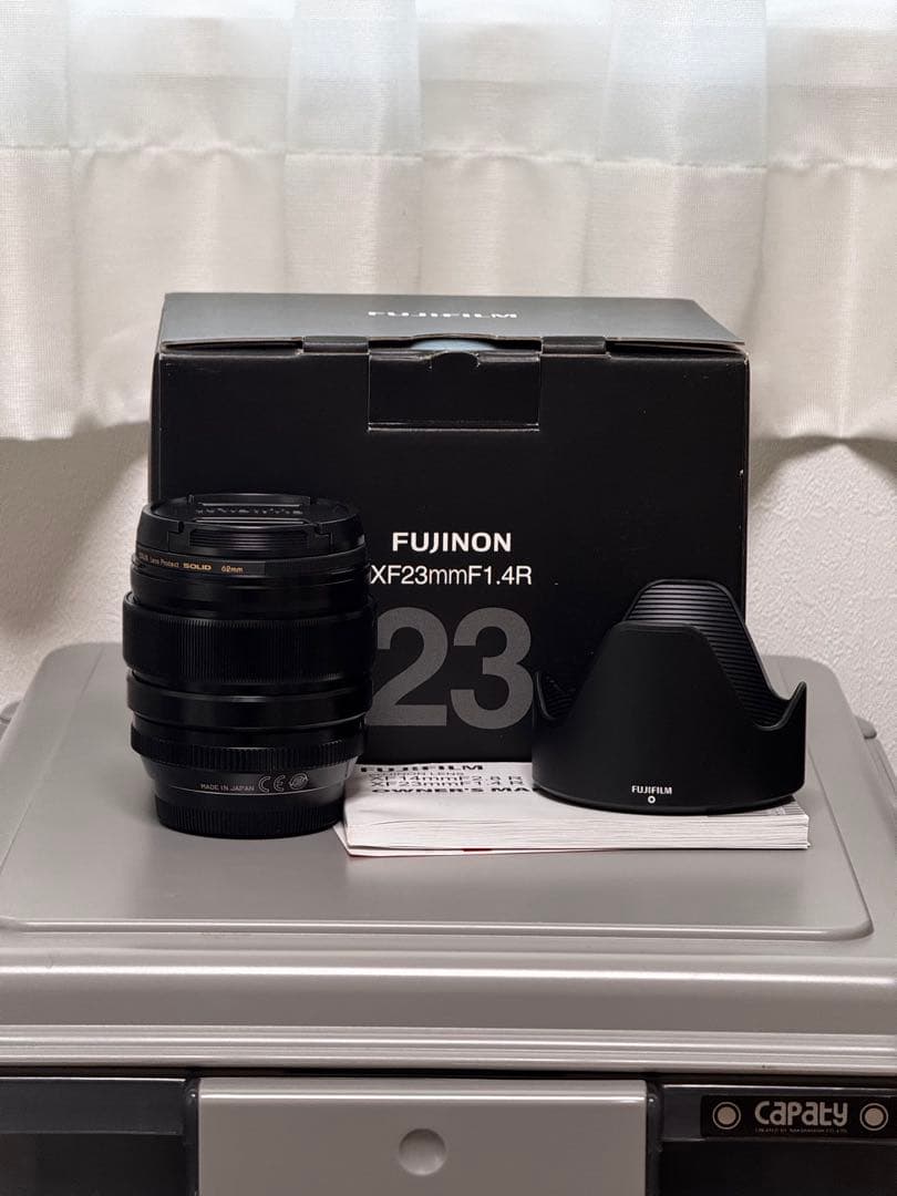 XF23mm F1.4 R fujifilm フィルター付き