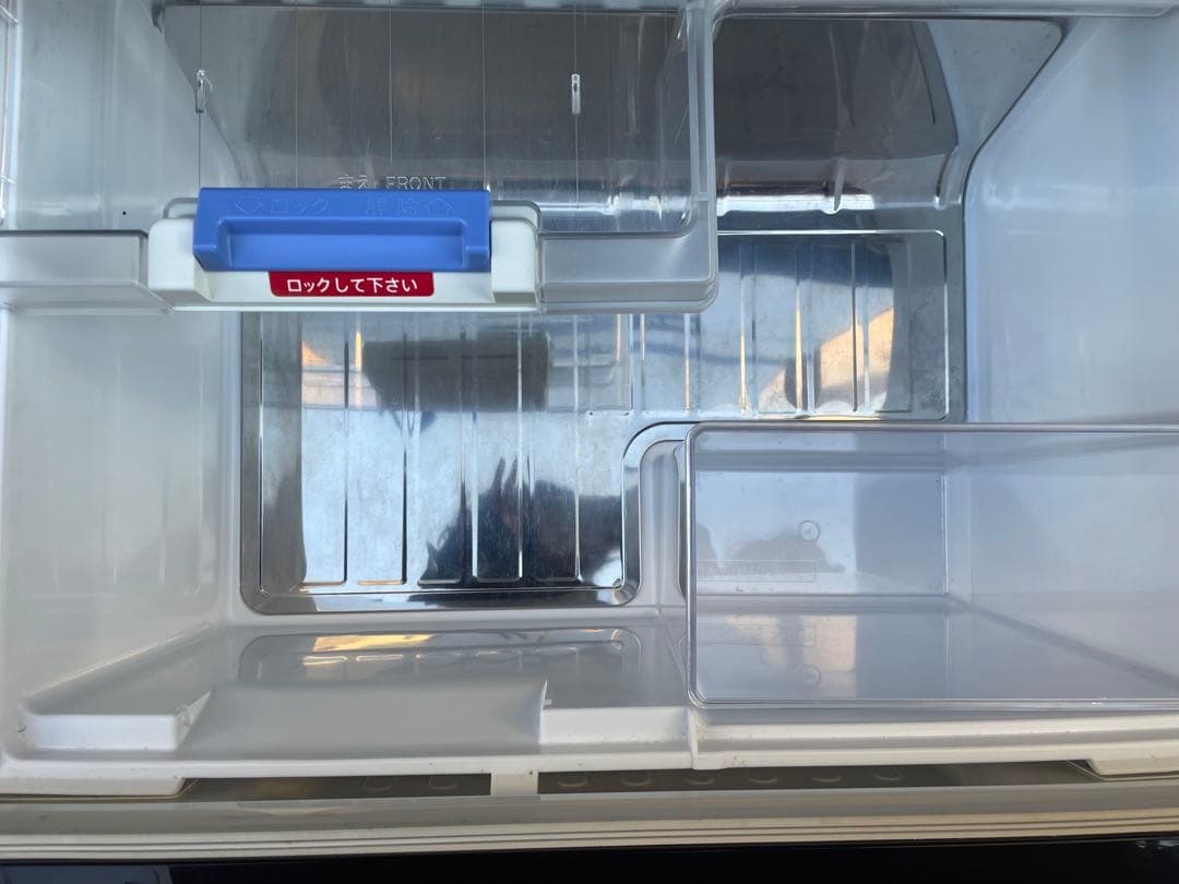 SHARP SJ-GF50Y-R プラズマクラスター冷蔵庫 501L レッド