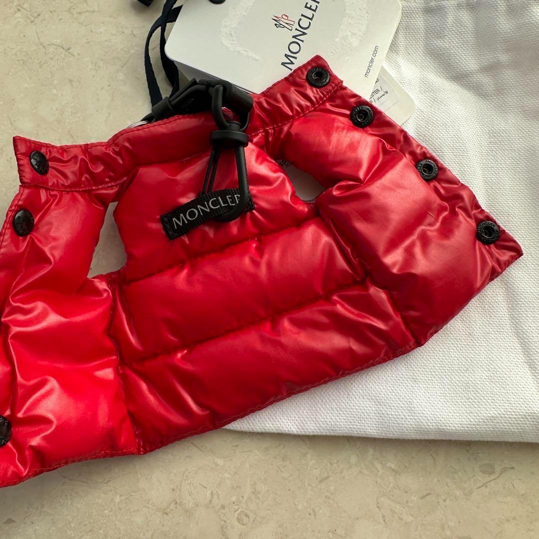 【新品】2025 モンクレール キーリング ミニベスト クラシックジレ ダウン