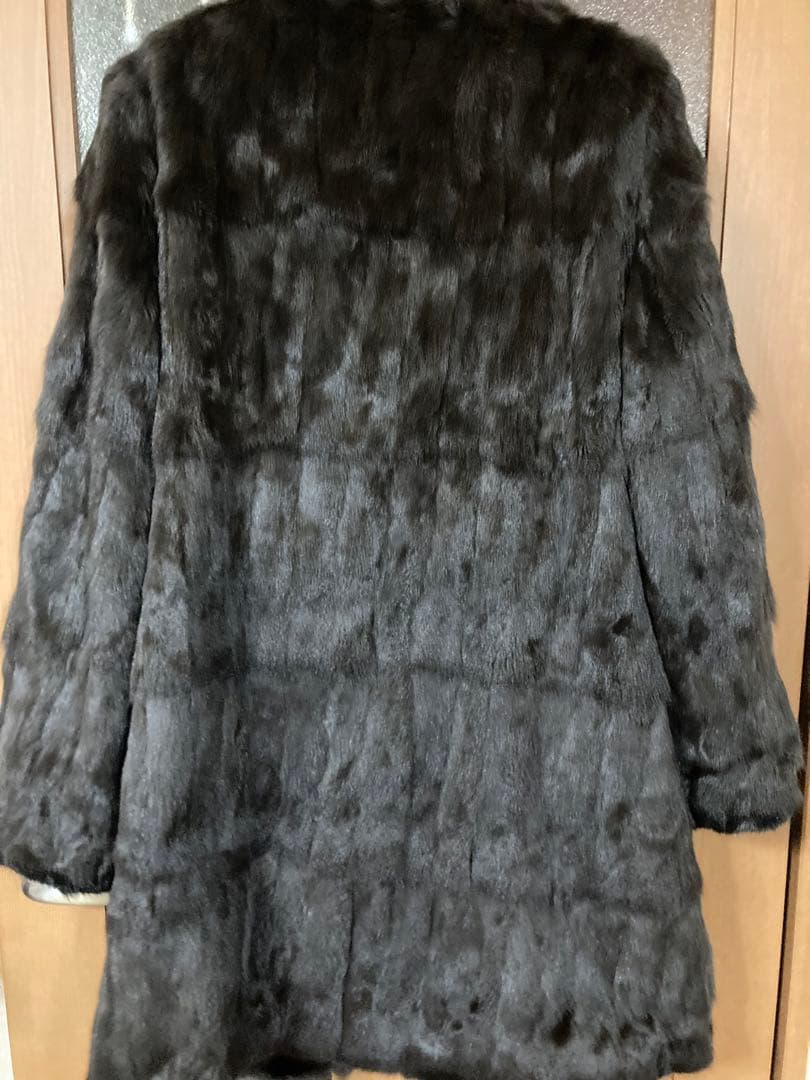 INVRNALE ISSIMO シルク　ファーリバーシブルコート