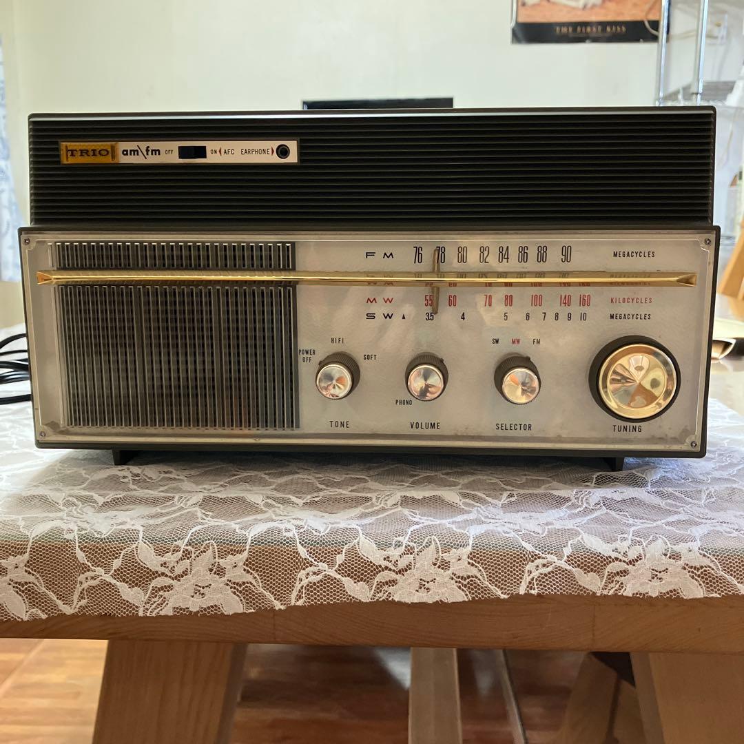 昭和レトロ　TRIO FMRADIO AF-251