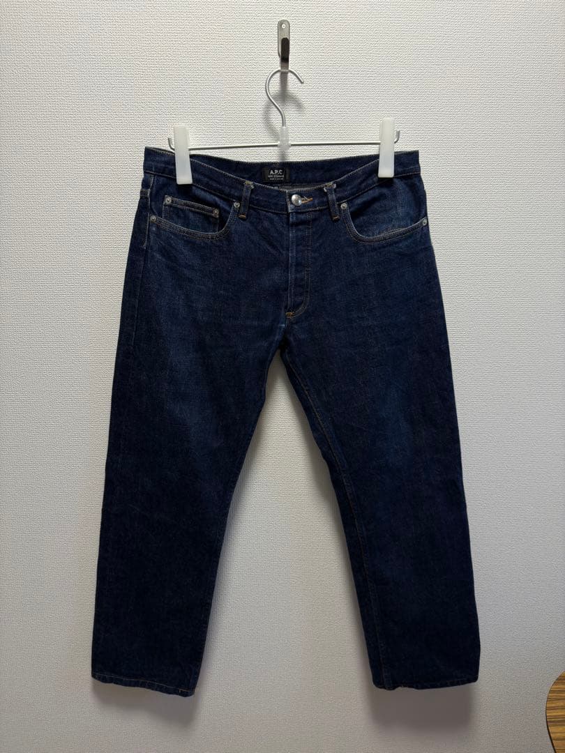 A.P.C. New Standard サイズ33 赤耳セルビッチ 濃紺