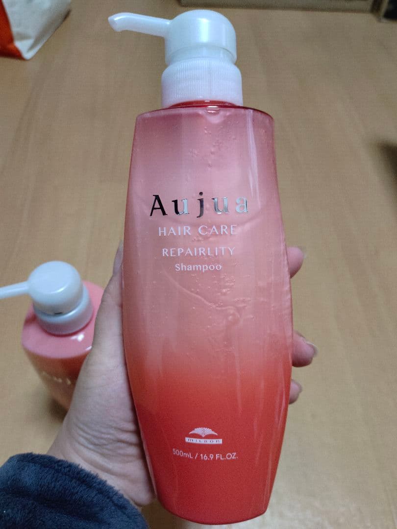 ミルボン（Aujua）オージュアリペアリティ　シャンプーヘアトリートメントセット