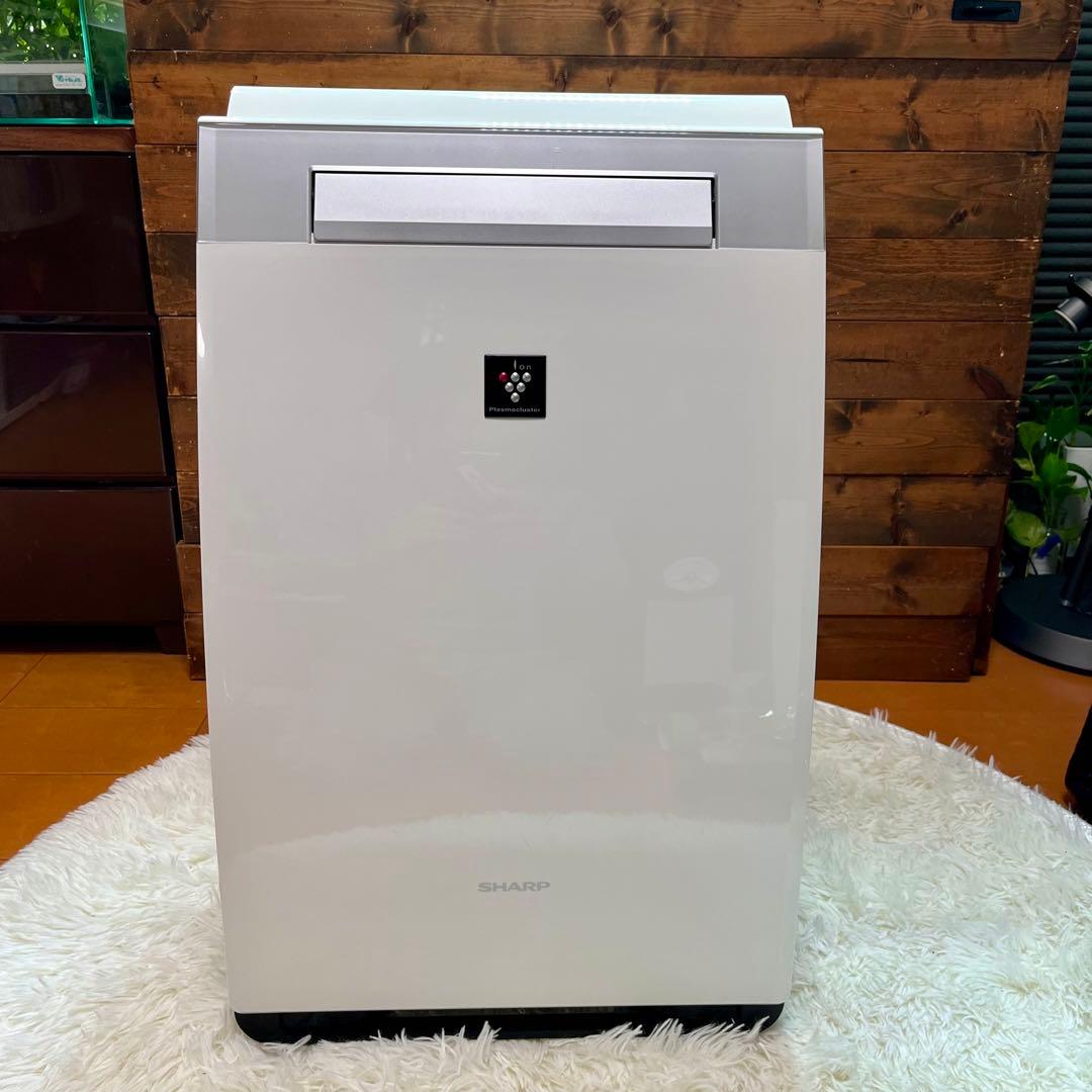 【美品/ハイグレード】シャープ 加湿空気清浄機 KI-JX75-W 2019年製