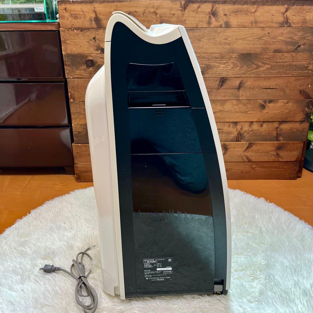 【美品/ハイグレード】シャープ 加湿空気清浄機 KI-JX75-W 2019年製