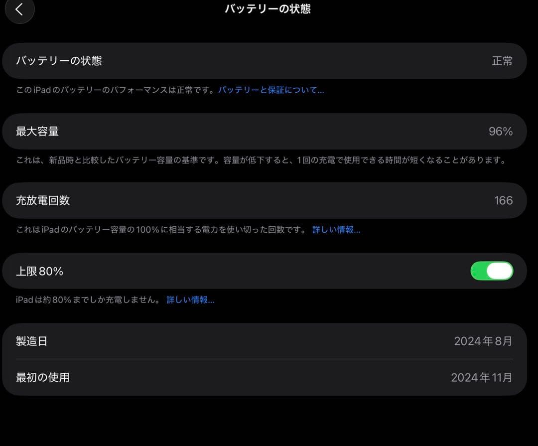iPad mini 7 (A17 Pro)セルラー版 128GB