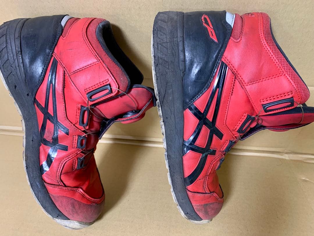 ポ*い様 asics WINJOB CP304 ２8cm RED BOA 安全靴