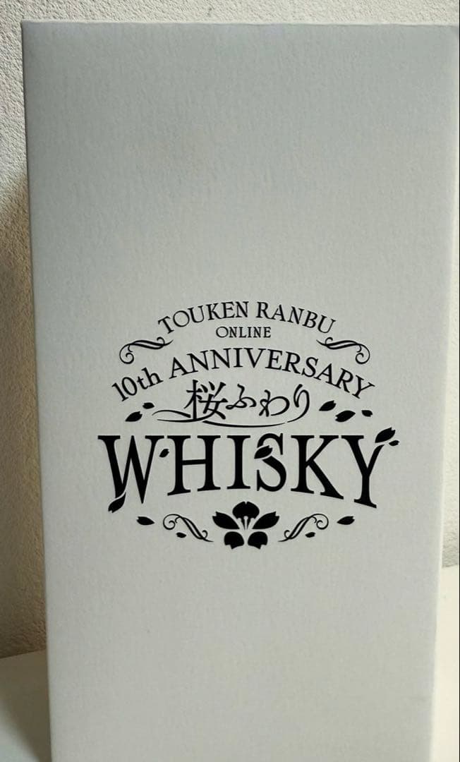 刀剣乱舞 鶴丸国永 限定グラス付き 10周年記念ウイスキー 桜