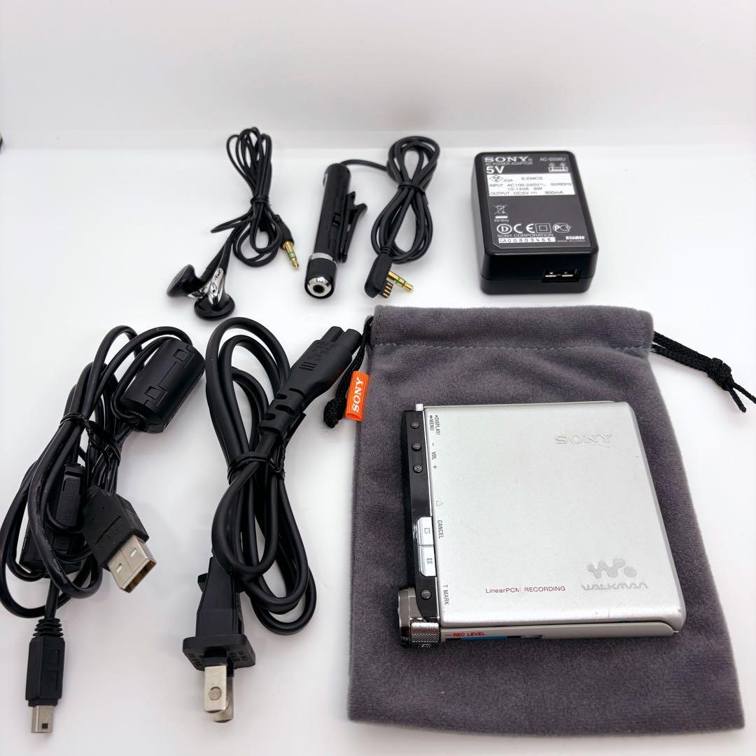 【希少】 動作品 SONY ウォークマン Hi-MD MZ-RH1