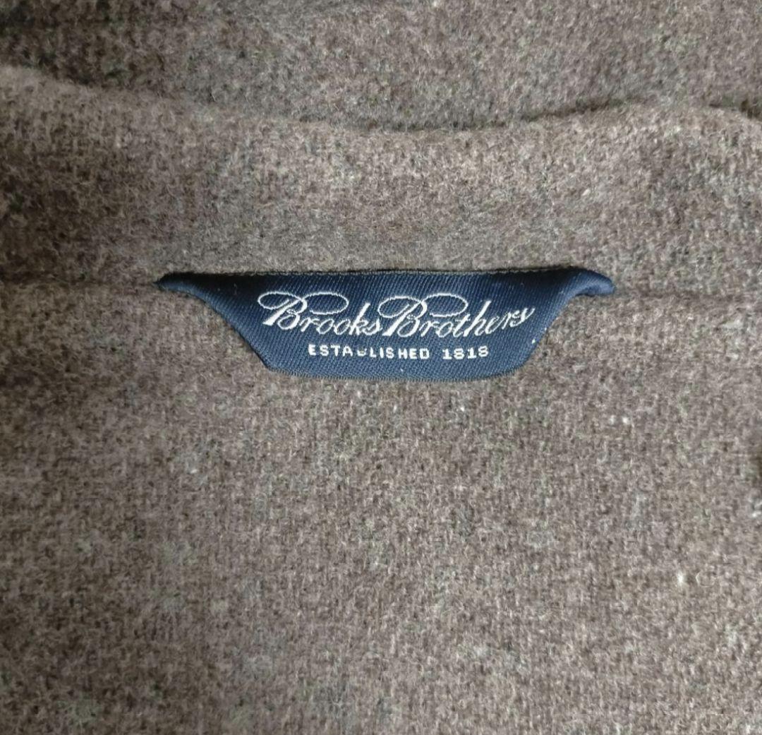 英国製 ブルックスブラザーズ　ダッフルコート ヘリンボーン