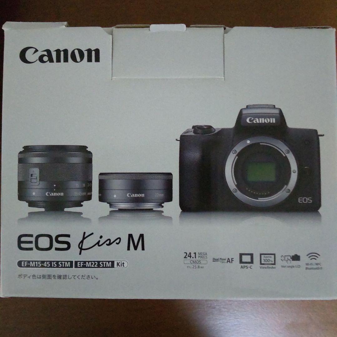 Canon EOS KISS M Wレンズキット WH