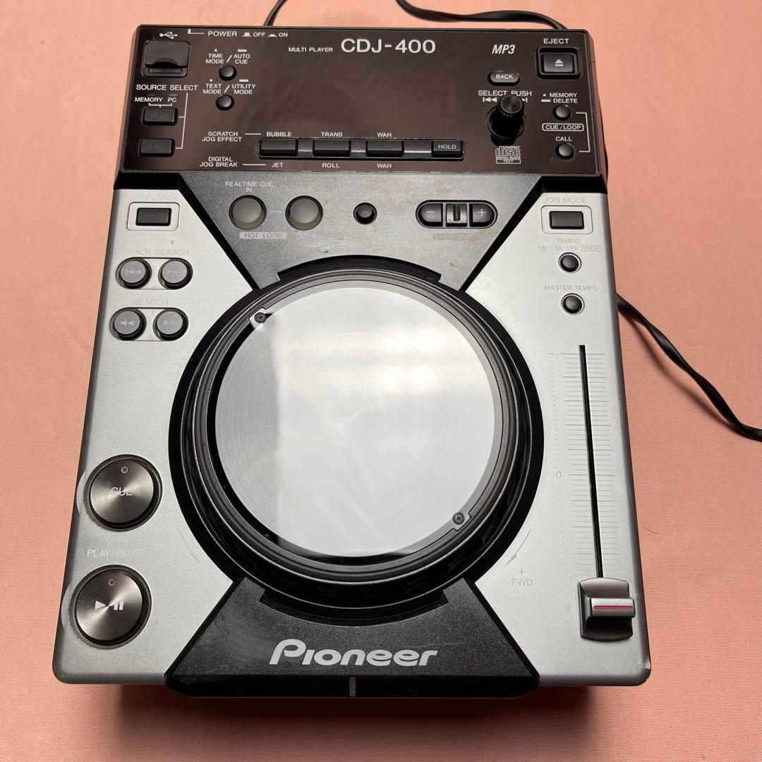 美品　動作チェック済　Pioneer DJ CDJ-400 パイオニア
