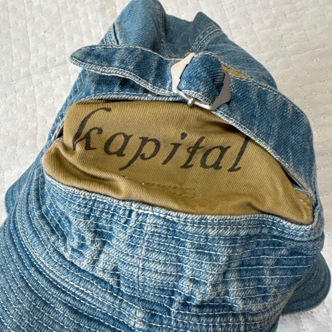 【美品】KAPITAL キャピタル 老人と海 ハット