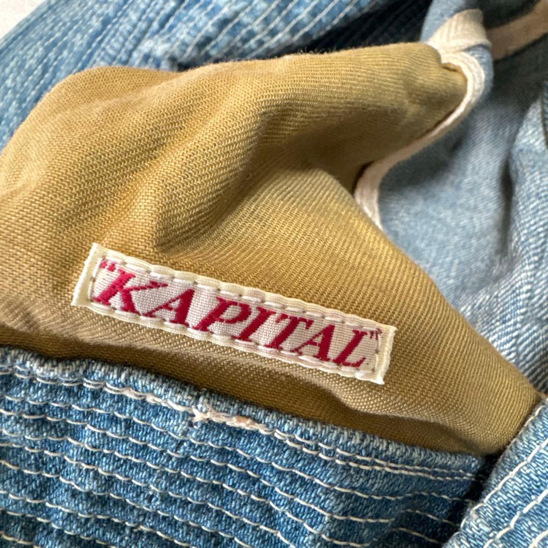 【美品】KAPITAL キャピタル 老人と海 ハット