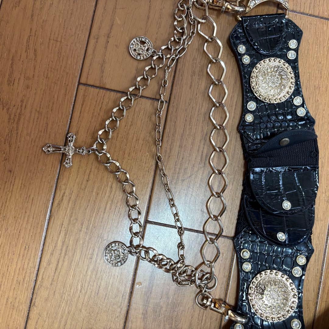 【激レア】d.i.a.　結晶　ベルト　ゴールド