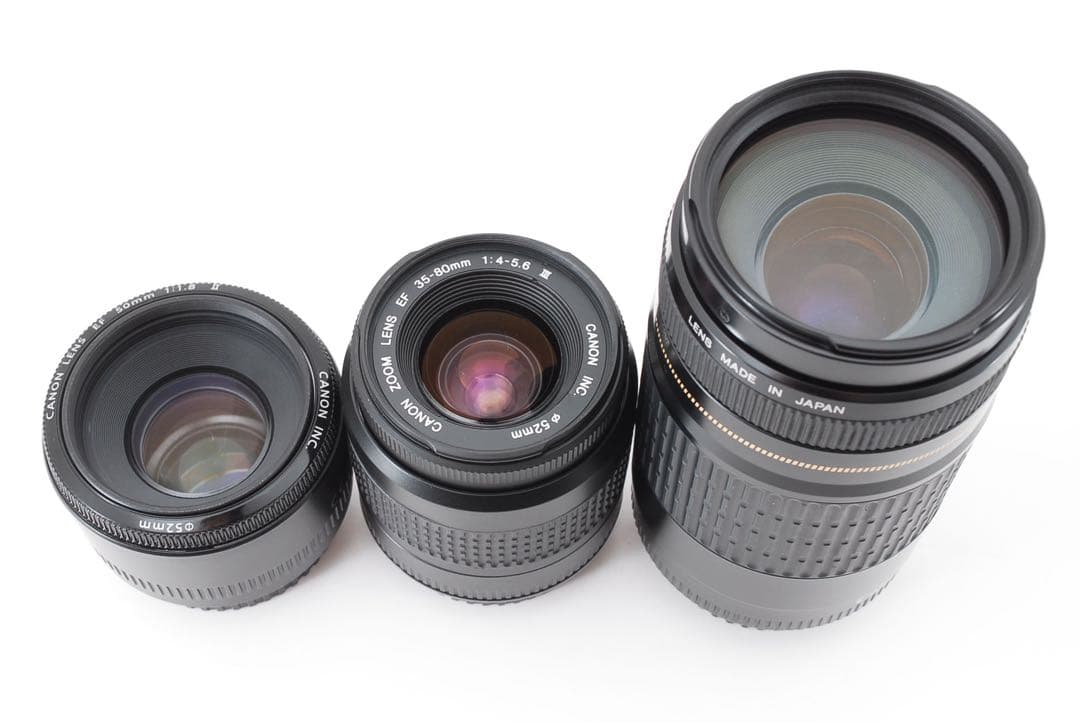 保証付　最新機種　canon kiss x10i標準&望遠ダブルレンズセット