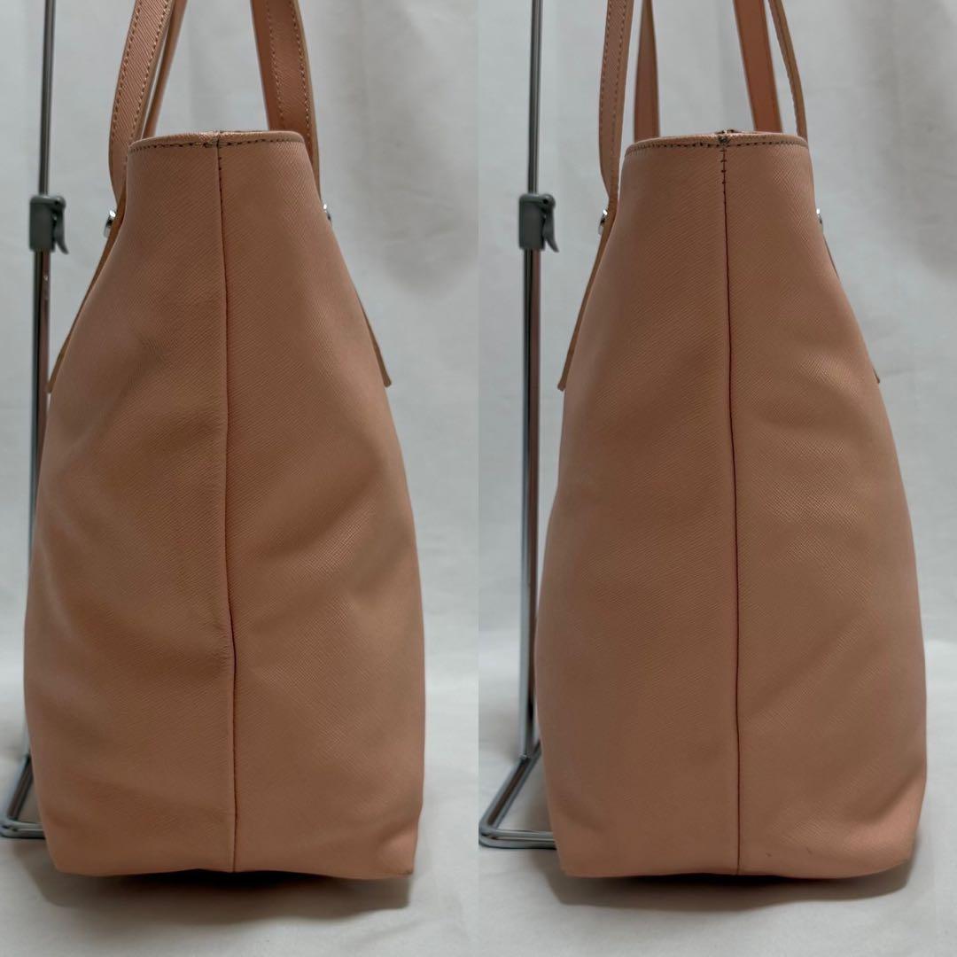 【美品】ヴィヴィアンウエストウッド トートバッグ レザー オーブ ピンク A4可