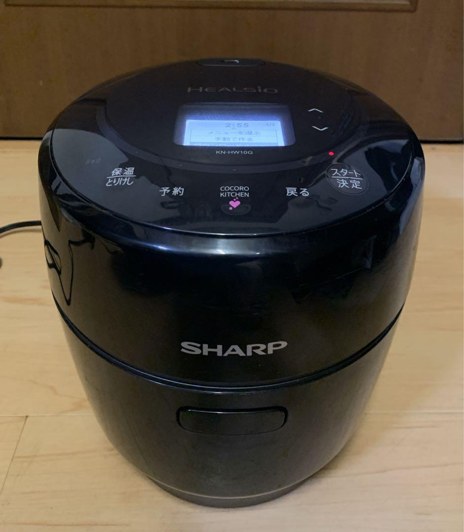 値下げ！【美品】シャープ　ヘルシオ ホットクック KN-HW10G