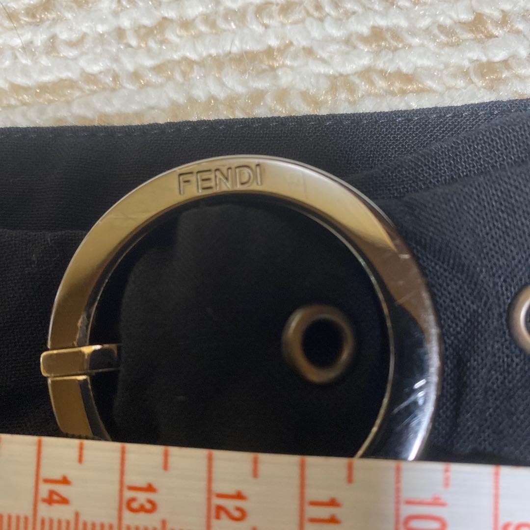 最終値下げ。FENDI ブラック フレアパンツ。38