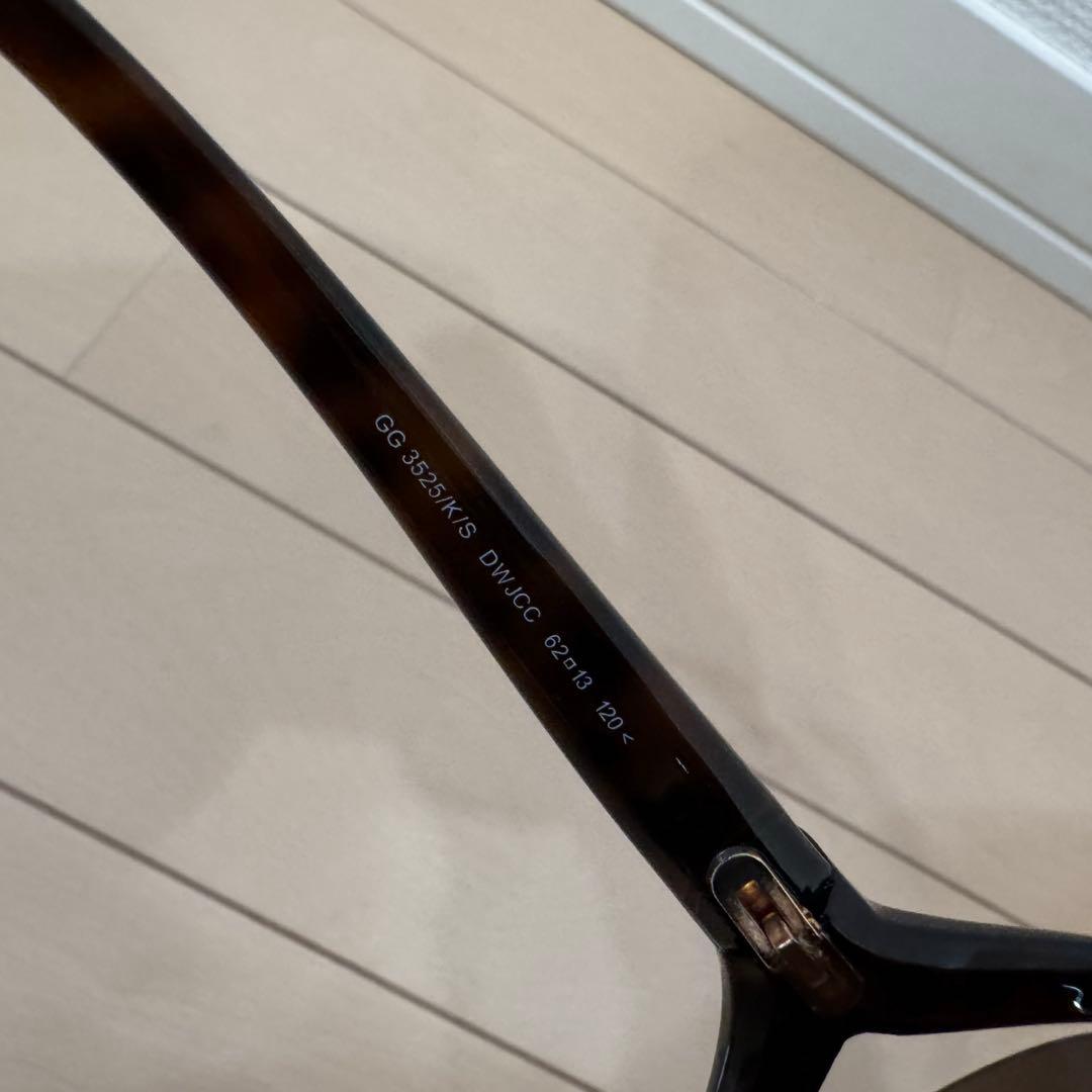 GUCCI グッチ サングラス GG3525KS ブラウン　ラブリーハート