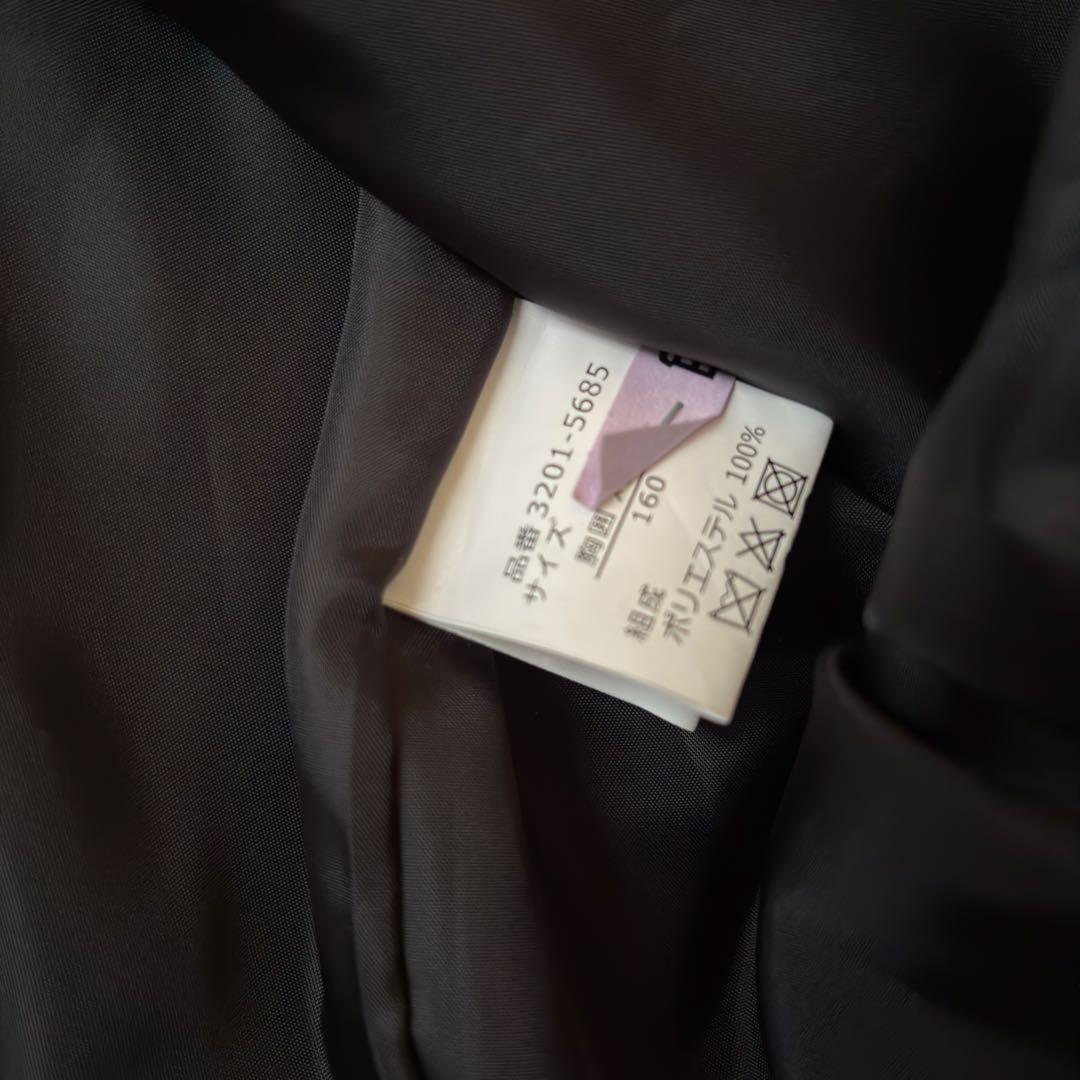 卒業式　スーツ　160 男の子　小学生 セットアップ　BEAMSDESIGN 黒