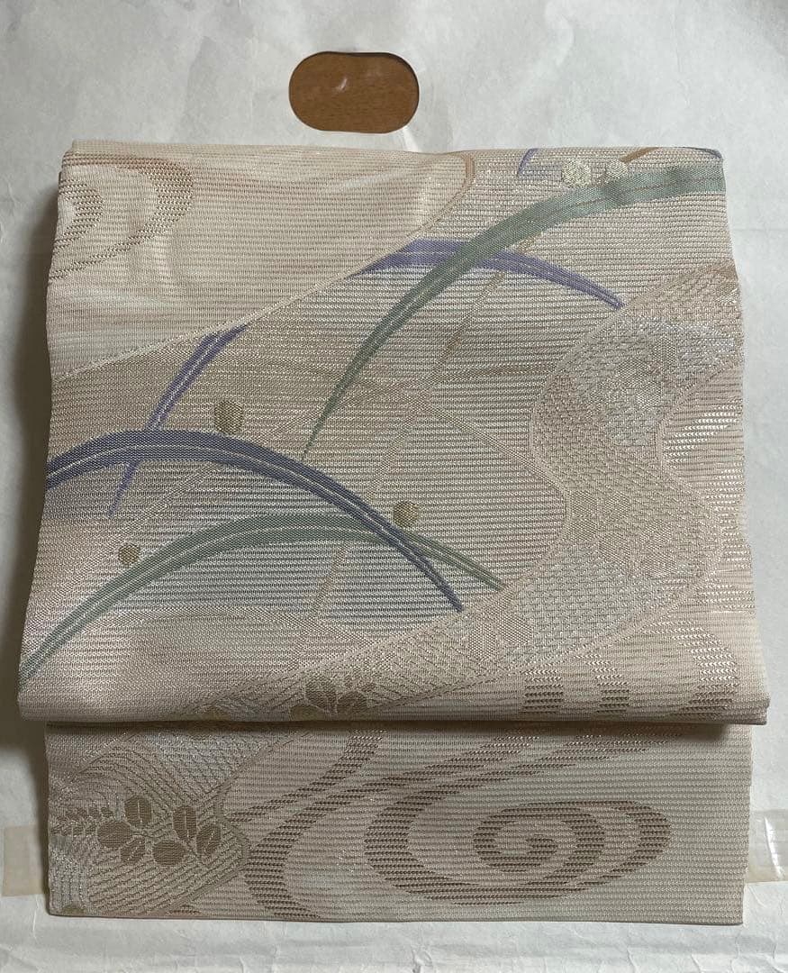 夏用　帯　夏九寸