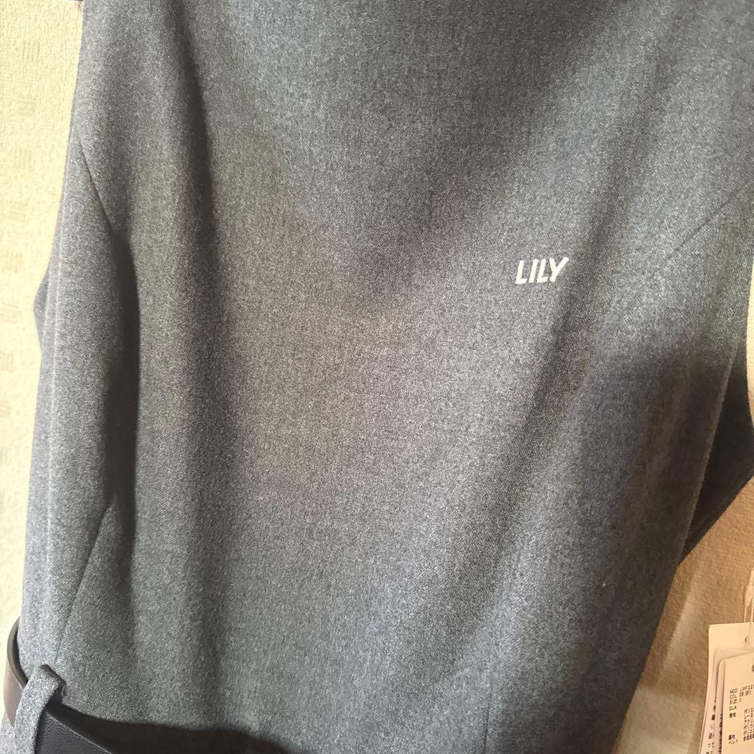 LILY BROWN ベルト付きミニロンパース