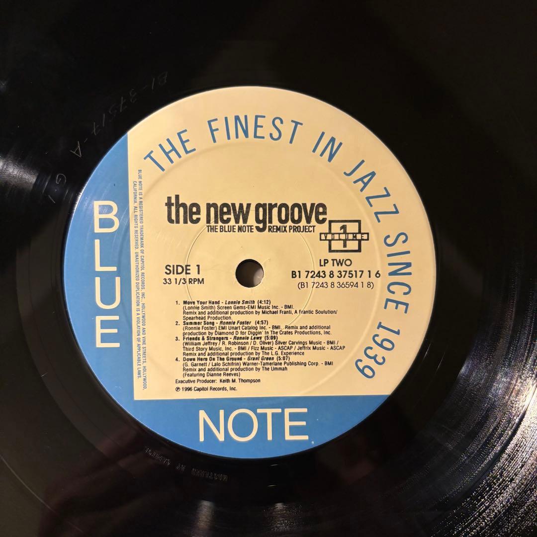 THE NEW GROOVE / BLUE NOTE REMIX US正規LP