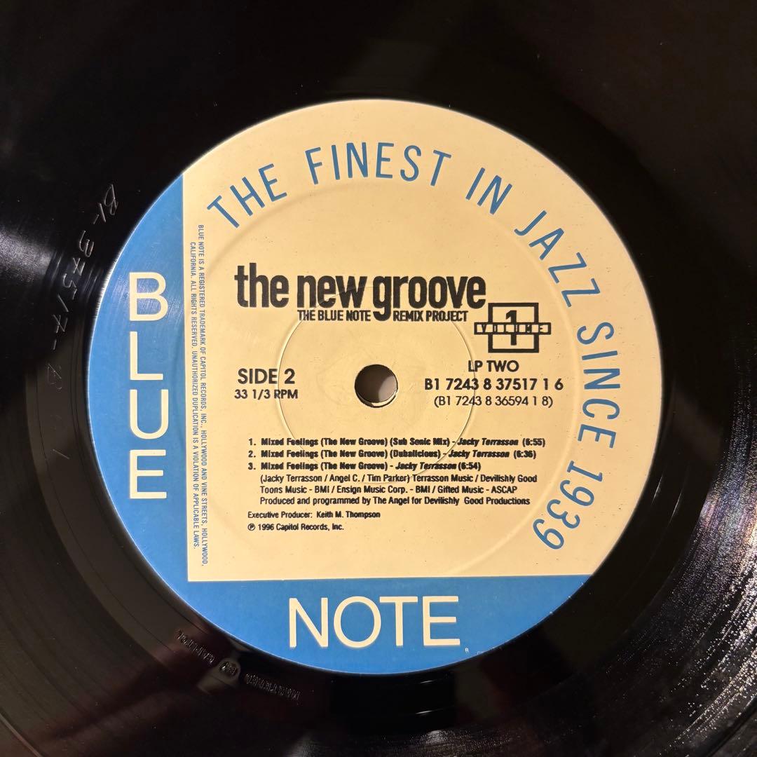 THE NEW GROOVE / BLUE NOTE REMIX US正規LP