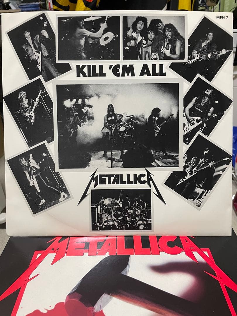 【美品】LLICA / KILL 'EM ALL UK盤 MFN7