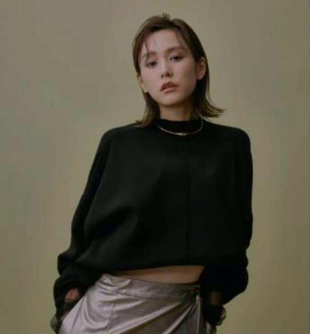 トップス MIREI KIRITANI AMERI ELEVATOR KNIT TOP