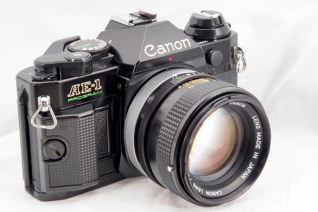 Canon AE-1 P 黒 50mm f/1.4 S.S.C. 分解整備済