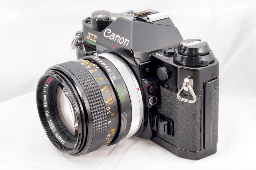 Canon AE-1 P 黒 50mm f/1.4 S.S.C. 分解整備済