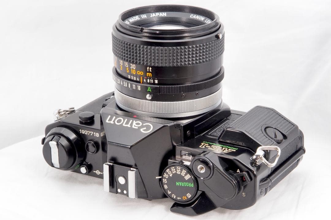 Canon AE-1 P 黒 50mm f/1.4 S.S.C. 分解整備済