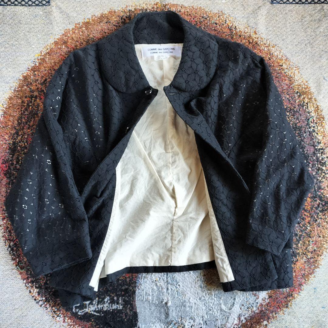 コムデギャルソン コムコム 花柄デザイン ジャケット