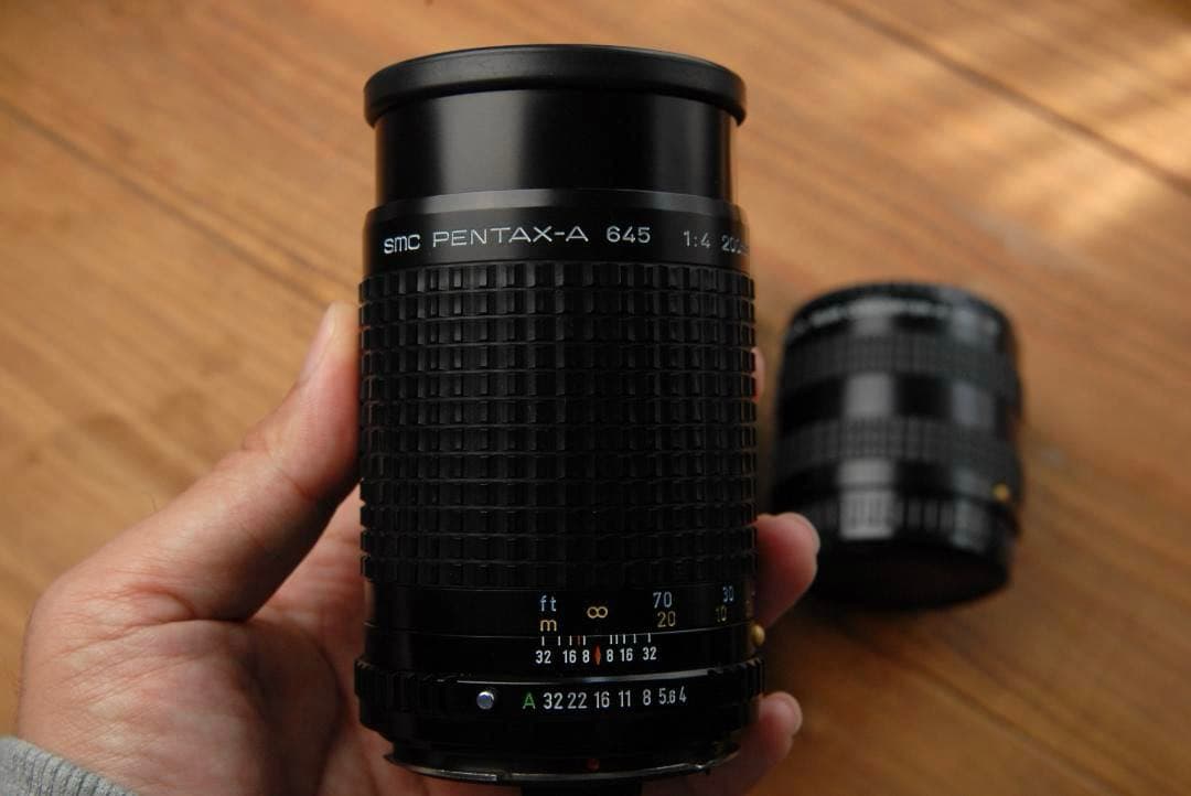 PENTAX645 80-160mm f4.5+200mm f4+リアコン付き