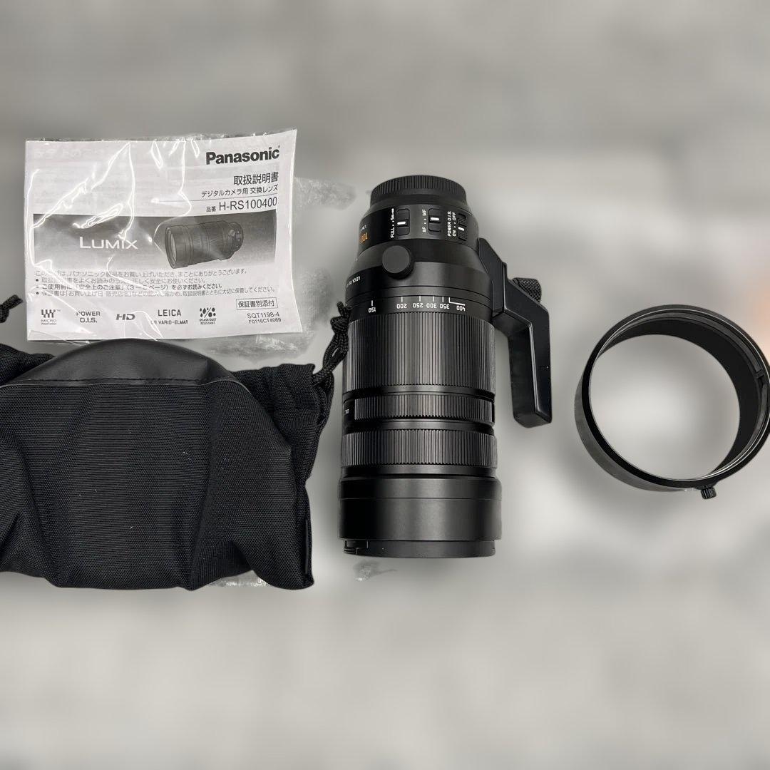 510162パナソニック 超望遠ズームレンズ100-400mm/F4.0-6.3