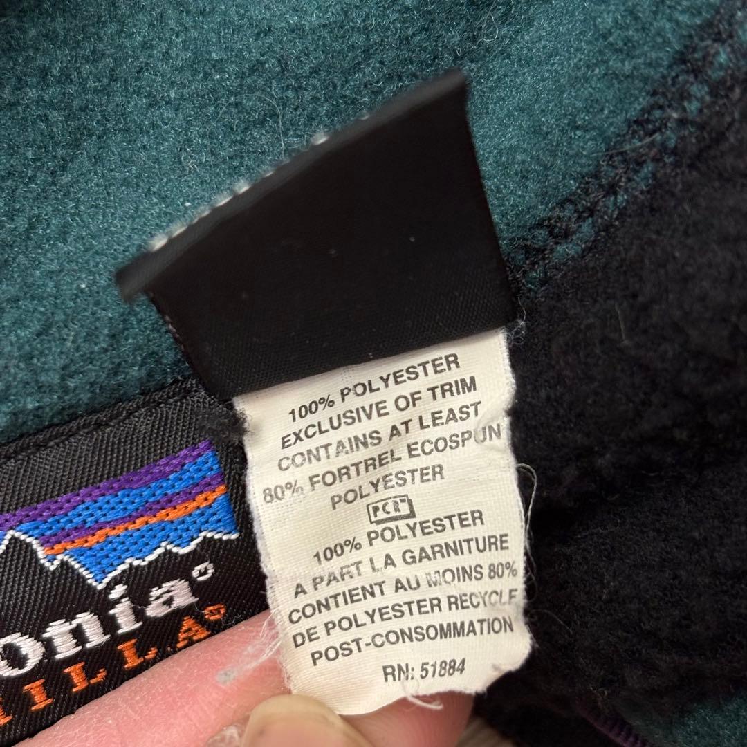 USA製 patagonia パタゴニア シンチラ フリースベスト XL 黒