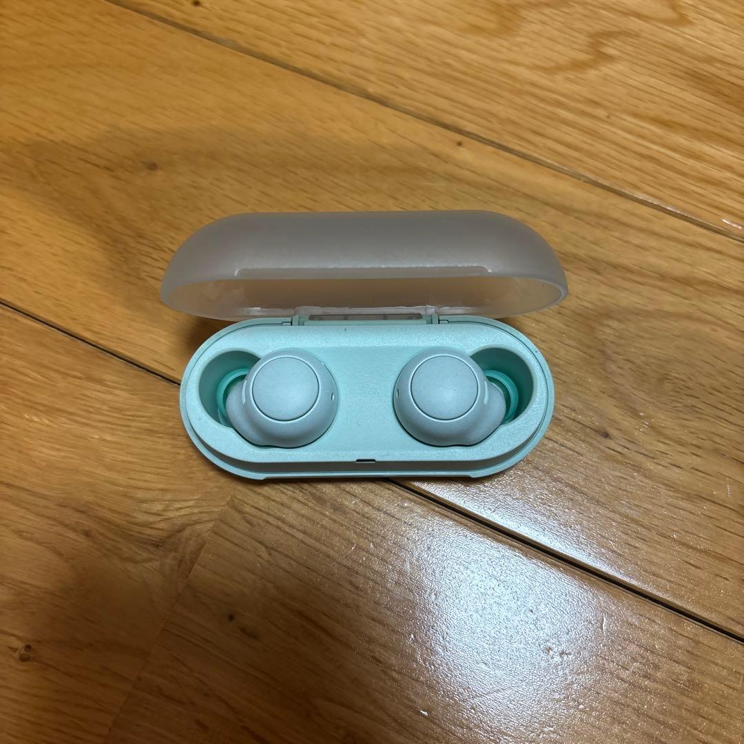 Sony ワイヤレスイヤホン ホワイト/グリーン