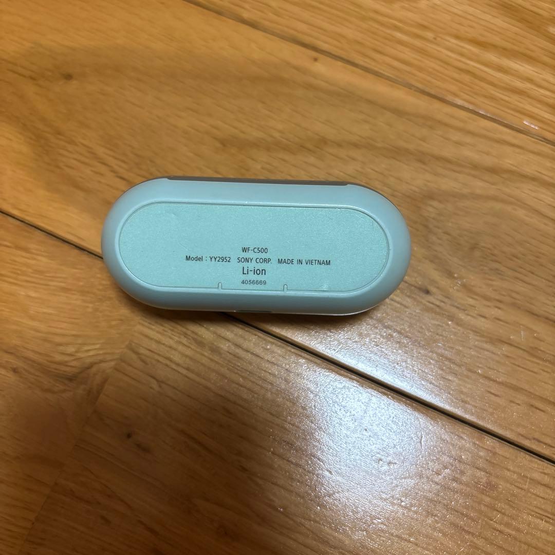 Sony ワイヤレスイヤホン ホワイト/グリーン