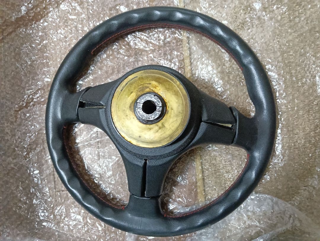 HONDA ホンダ純正 DC2タイプR MOMO レザーステアリングハンドル