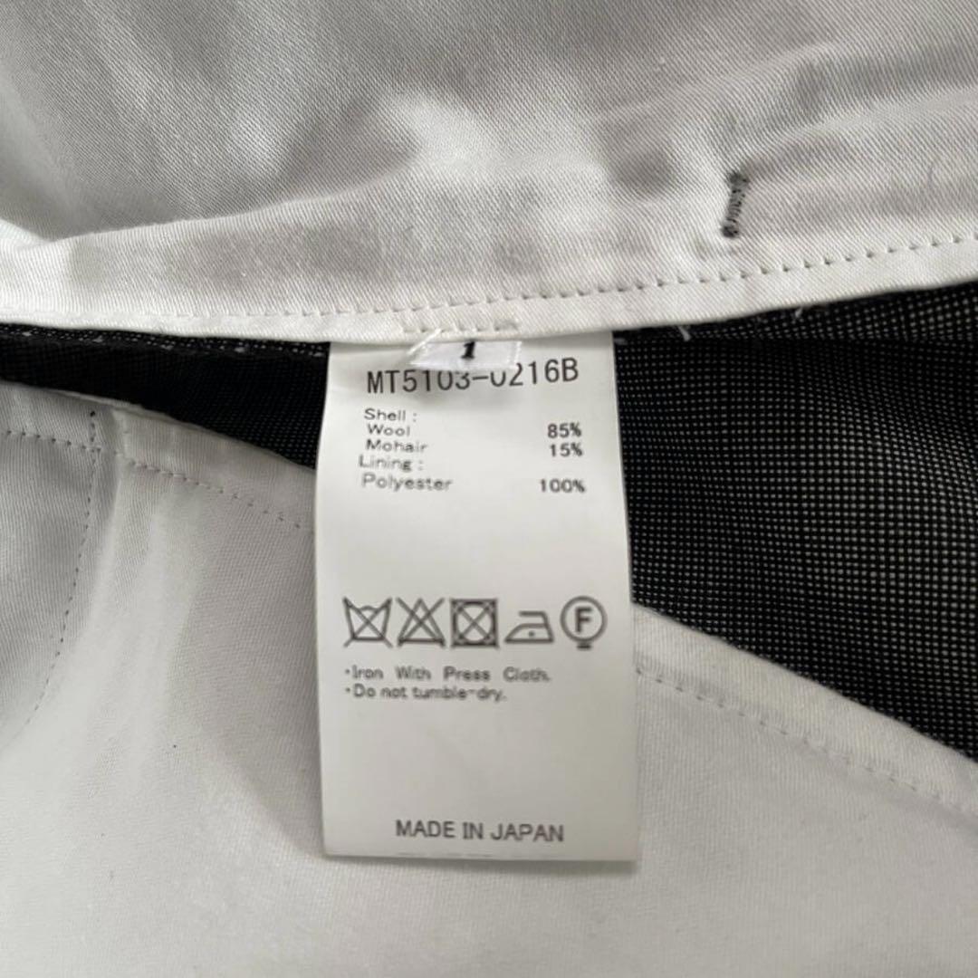 MAATEE&SONS SHORTTROUSER 25SS モヘア　パンツ　1