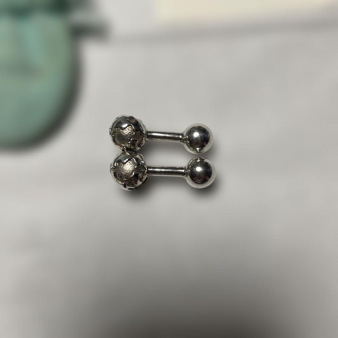 Tiffany & Co. シルバー　地球型カフリンクス