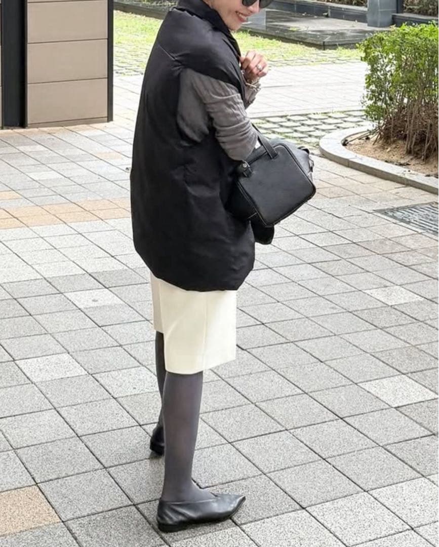 yonfa ヨンファ　バミューダパンツ　ミルク　パンツ