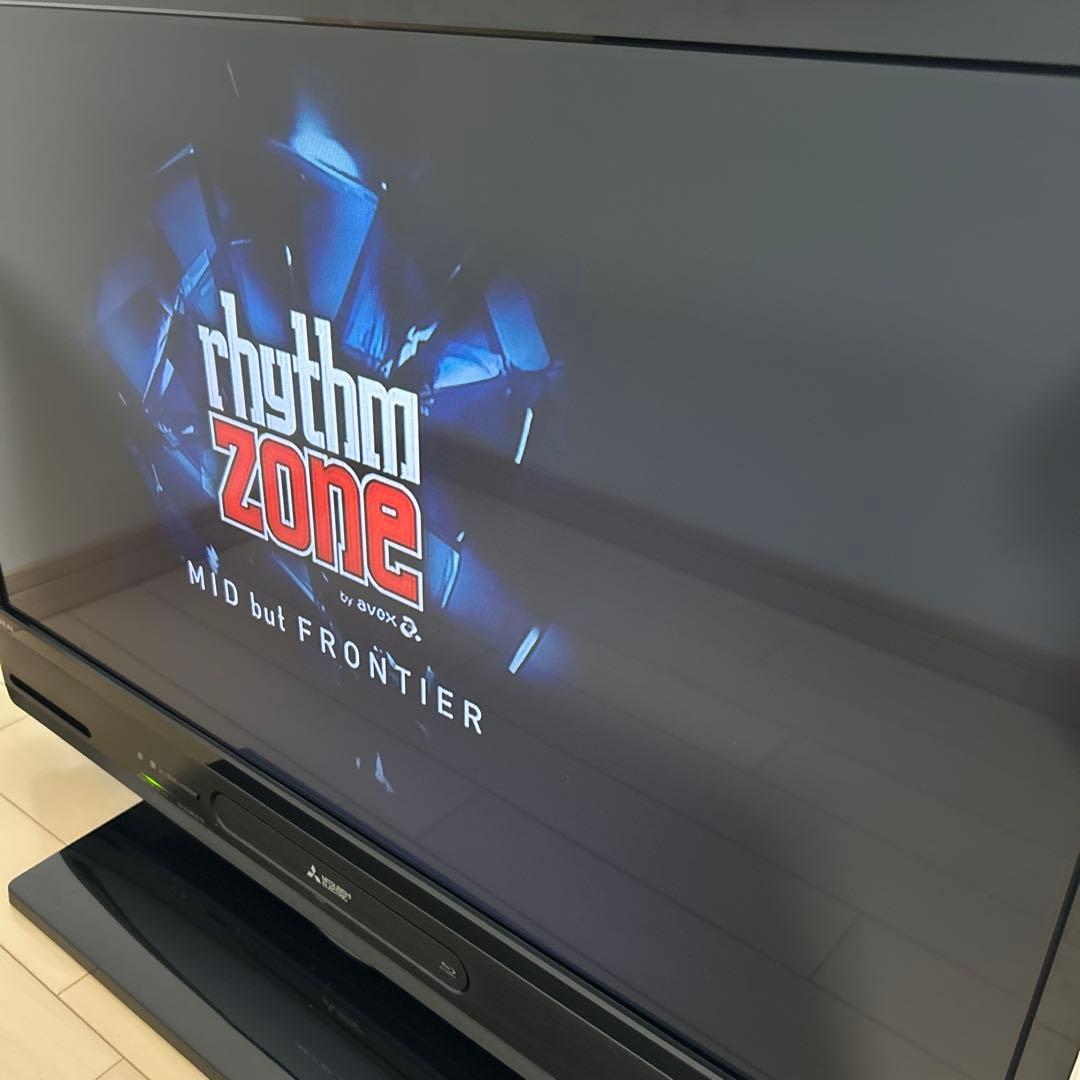 三菱 REAL 液晶カラーテレビ HDD Blu-ray 搭載 動作良好