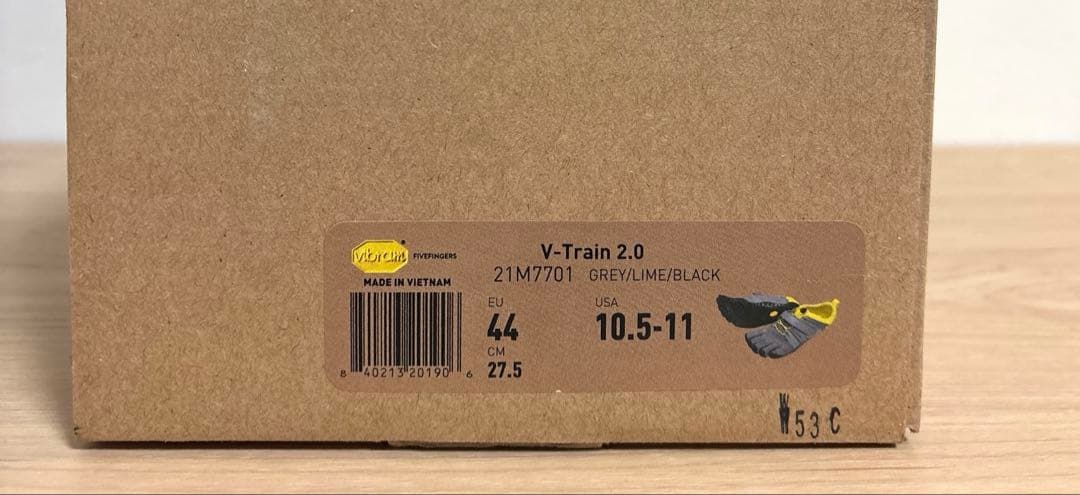 【新品未使用Vibram】ビブラム ファイブフィンガーズ 27.5cm