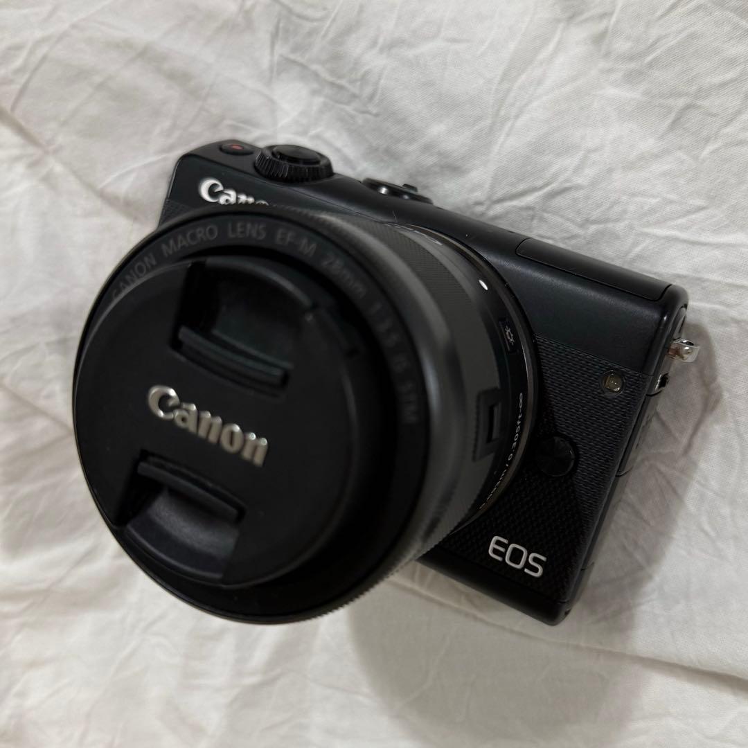 【美品】CanonEOS M100＋EF-M28mm F3.5マクロレンズセット